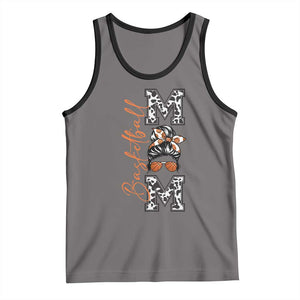 Basketball Mom Tank Top Retro Style Gift For Sports Lover TS12 Deep Heather Black Print Your Wear