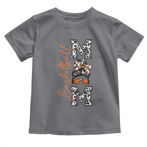 Basketball Mom Toddler T Shirt Retro Style Gift For Sports Lover TS12 Charcoal Print Your Wear