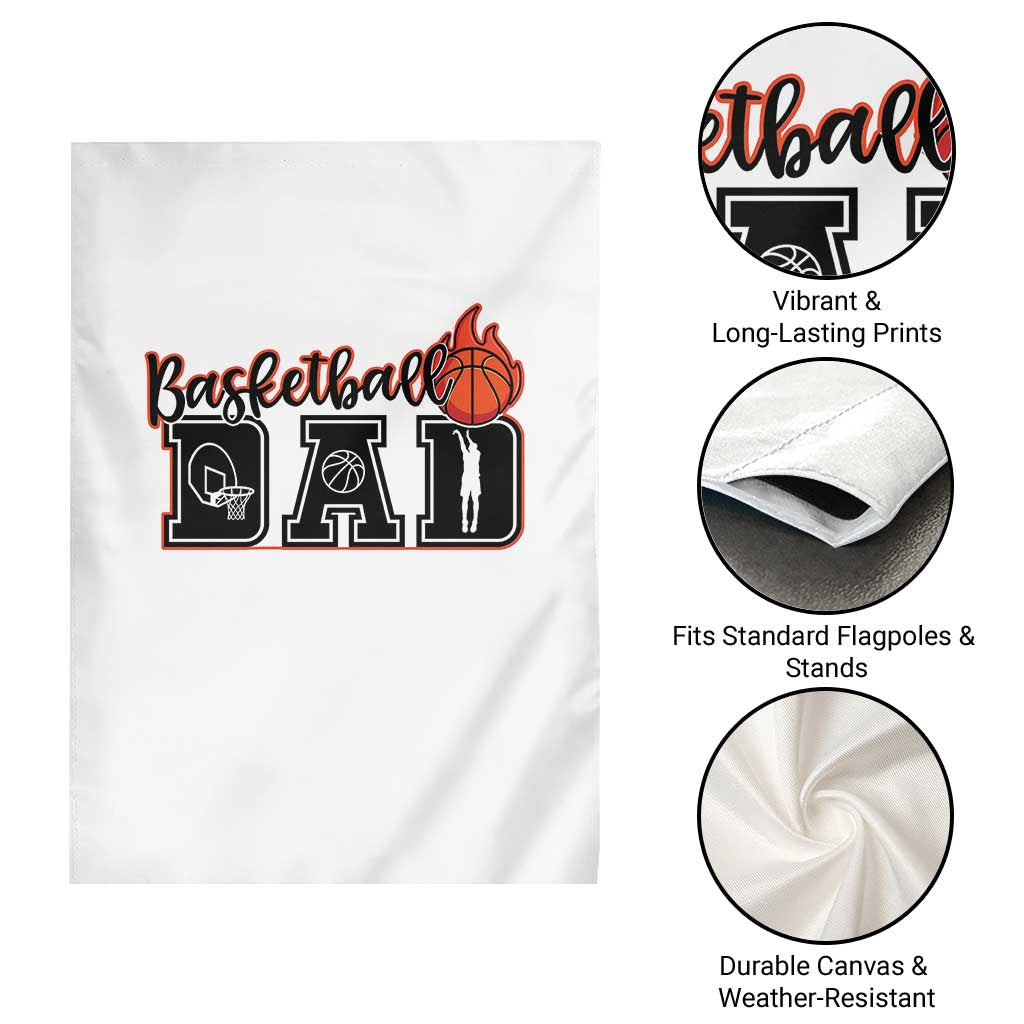 Basketball Dad Garden Flag Gift For Sport Lover TS12 Print Your Wear