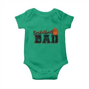 Basketball Dad Baby Onesie Gift For Sport Lover TS12 Irish Green Print Your Wear