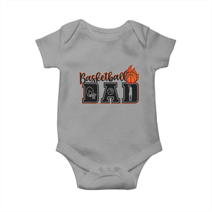 Basketball Dad Baby Onesie Gift For Sport Lover TS12 Sport Gray Print Your Wear