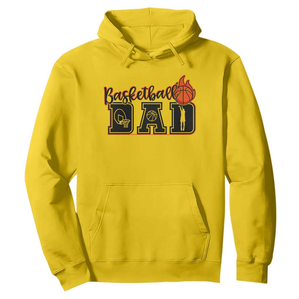Basketball Dad Hoodie Gift For Sport Lover TS12 Daisy Print Your Wear