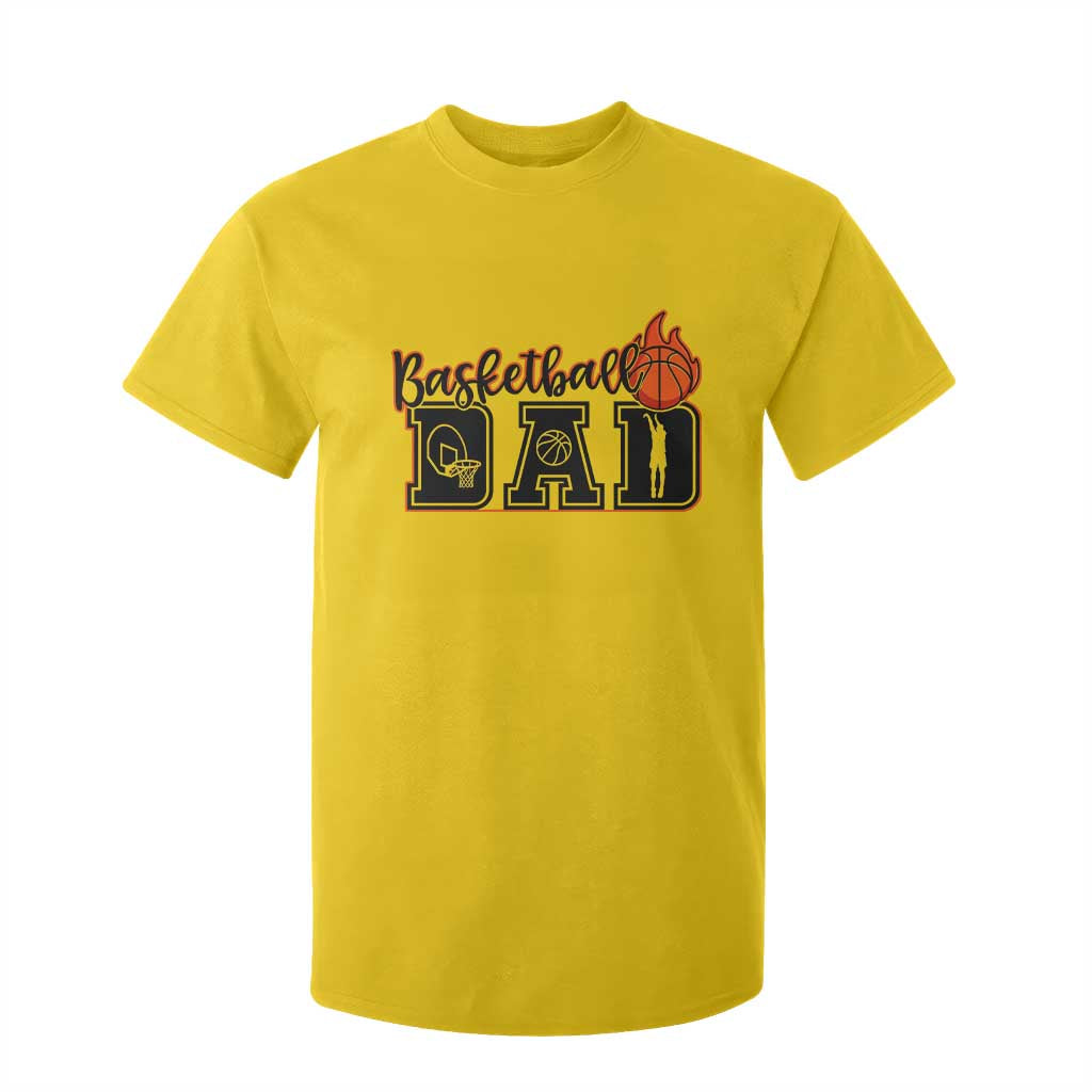 Basketball Dad T Shirt For Kid Gift For Sport Lover TS12 Daisy Print Your Wear