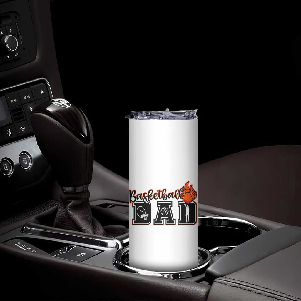 Basketball Dad Skinny Tumbler Gift For Sport Lover TS12 Print Your Wear