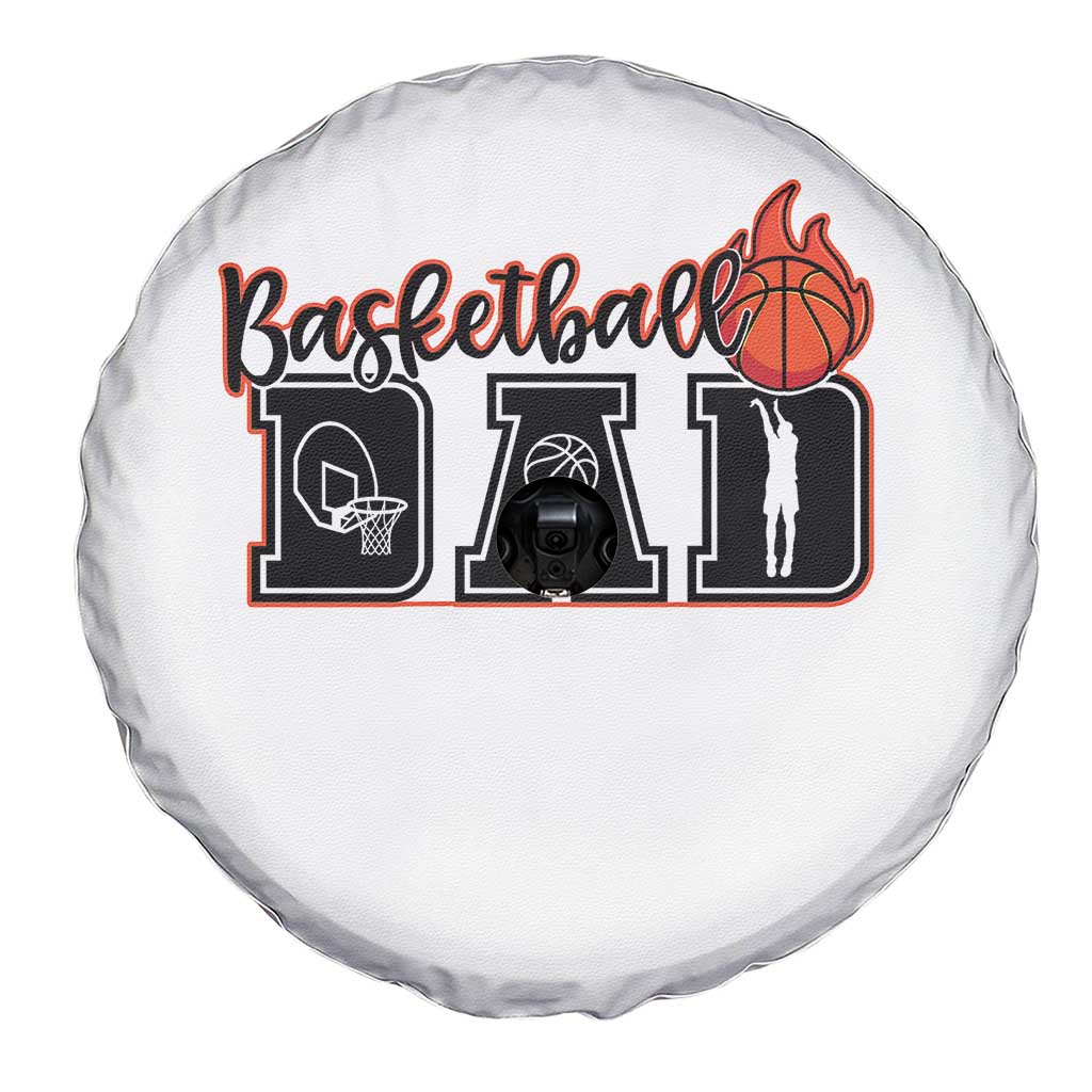 Basketball Dad Spare Tire Cover Gift For Sport Lover TS12 Print Your Wear