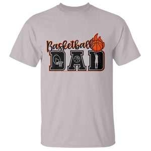 Basketball Dad T Shirt Gift For Sport Lover TS12 Ice Gray Print Your Wear