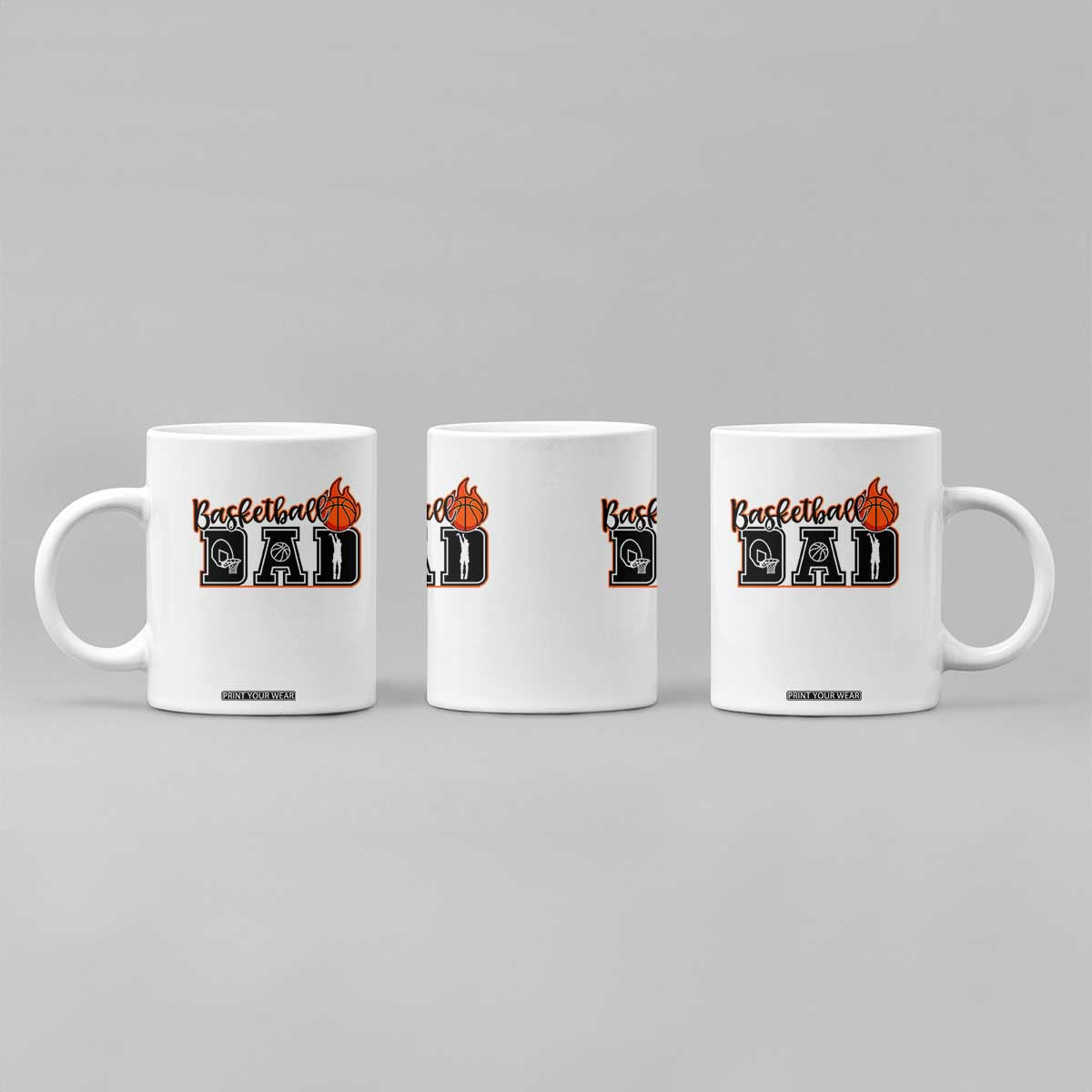 Basketball Dad Coffee Mug Gift For Sport Lover TS12 Print Your Wear