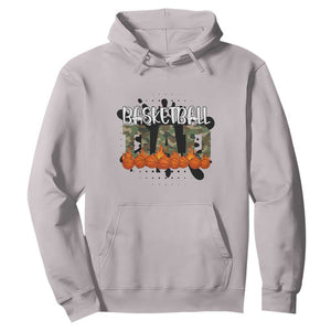 Basketball Dad Hoodie Camouflage Flame Graphic For Sport Lover TS12 Ice Gray Print Your Wear