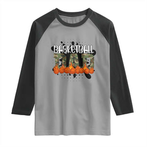 Basketball Dad Raglan Shirt Camouflage Flame Graphic For Sport Lover TS12 Sport Gray Black Print Your Wear