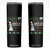Funny Christmas Basketball Snowmen Skinny Tumbler Hoops For The Holidays Ugly Sweater TS12 Black Print Your Wear