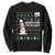 Funny Christmas Basketball Snowmen Sweatshirt Hoops For The Holidays Ugly Sweater TS12 Black Print Your Wear