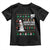 Funny Christmas Basketball Snowmen Toddler T Shirt Hoops For The Holidays Ugly Sweater TS12 Black Print Your Wear