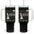 Funny Christmas Basketball Snowmen Tumbler With Handle Hoops For The Holidays Ugly Sweater TS12 One Size: 40 oz Black Print Your Wear