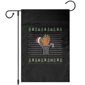 Funny Zombie Hand Basketball Christmas Gift Garden Flag TS12 Black Print Your Wear