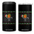 Funny Zombie Hand Basketball Christmas Gift 4 in 1 Can Cooler Tumbler TS12 One Size: 16 oz Black Print Your Wear