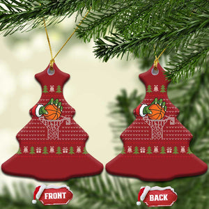 Funny Zombie Hand Basketball Xmas Gift Christmas Ornament TS12 Christmas Tree Red Print Your Wear