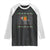 Funny Zombie Hand Basketball Christmas Gift Raglan Shirt TS12 Black White Print Your Wear