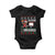 Seasons Swishes Baby Onesie Funny Gingerbread Basketball Christmas Gift TS12 Black Print Your Wear