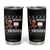 Seasons Swishes Tumbler Cup Funny Gingerbread Basketball Christmas Gift - Print Your Wear
