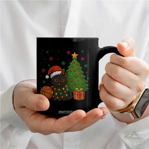 Funny Christmas Black Cat Coffee Mug Gift For Cat Lover TS12 Print Your Wear