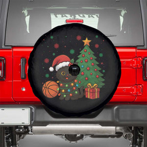 Funny Christmas Black Cat Spare Tire Cover Gift For Cat Lover TS12 Black Print Your Wear