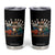 Funny Bowler Gift Tumbler Cup Bowling Cat With Sunglasses TS12 Black Print Your Wear