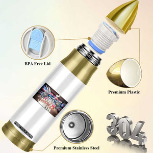 Funny Cats Bowling Battle Bullet Tumbler Gift For Cat Lovers - Print Your Wear