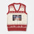 Funny Cats Bowling Battle V-Neck Knit Sweater Vest Gift For Cat Lovers TS12 Beige Red Print Your Wear