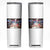Funny Cats Bowling Battle Skinny Tumbler Gift For Cat Lovers TS12 White Print Your Wear