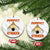 Funny Cat Bowling Gift Ceramic Ornament Purrfect Striker TS12 1pc White Marble Print Your Wear