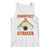 Funny Cat Bowling Gift Tank Top Purrfect Striker TS12 White Print Your Wear