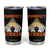 Funny Cat Bowling Gift Tumbler Cup Purrfect Striker TS12 Black Print Your Wear