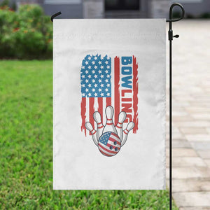 American Flag Patriotic Bowling Garden Flag Bowler Gift - Print Your Wear
