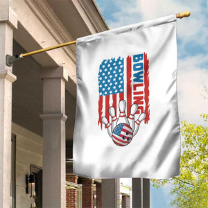 American Flag Patriotic Bowling Garden Flag Bowler Gift - Print Your Wear