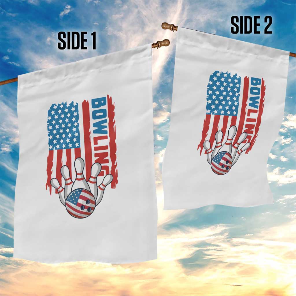 American Flag Patriotic Bowling Garden Flag Bowler Gift TS12 Print Your Wear