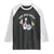 Funny Bowling Beer Lover Gift Raglan Shirt Bowl Beer Repeat TS12 Black White Print Your Wear