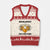 Bowling And Beer That's Why I'm Here V-Neck Knit Sweater Vest Drinking Bowling Gift TS12 Beige Red Print Your Wear