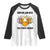 Bowling And Beer That's Why I'm Here Raglan Shirt Drinking Bowling Gift TS12 White Black Print Your Wear