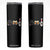Funny Bowling And Beer Lover Gift Skinny Tumbler TS12 Black Print Your Wear