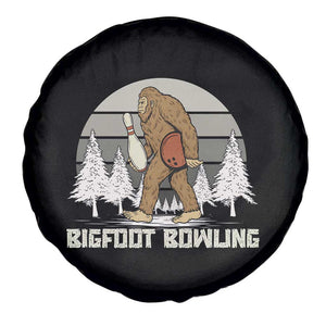 Funny Bigfoot Bowling Spare Tire Cover Gift For Bowler TS12 Print Your Wear