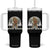 Funny Bigfoot Bowling Tumbler With Handle Gift For Bowler TS12 One Size: 40 oz Black Print Your Wear