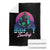 Funny Bigfoot Bowling Vaporwave Gift Throw Blanket - Print Your Wear