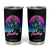 Funny Bigfoot Bowling Vaporwave Gift Tumbler Cup TS12 Black Print Your Wear