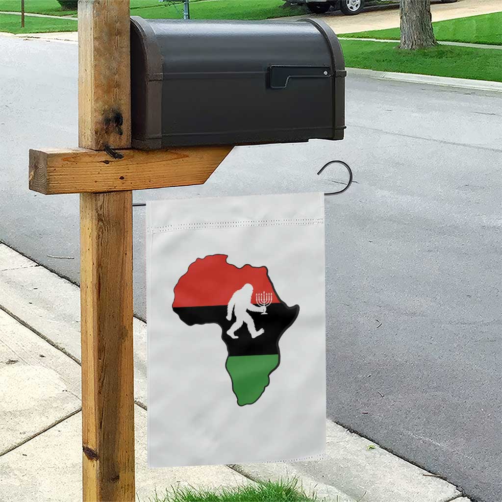 Funny Kwanzaa Bigfoot Lover Garden Flag Festival Of Lights African Heritage Gift TS12 Print Your Wear