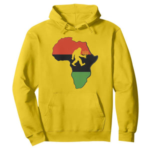 Funny Kwanzaa Bigfoot Lover Hoodie Festival Of Lights African Heritage Gift - Print Your Wear