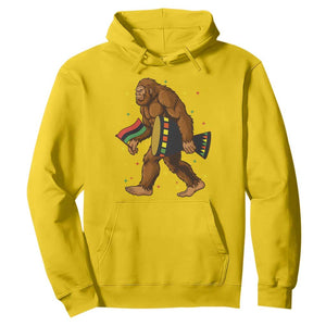 Funny Kwanzaa Bigfoot Lover Hoodie African American Holiday Gift - Print Your Wear