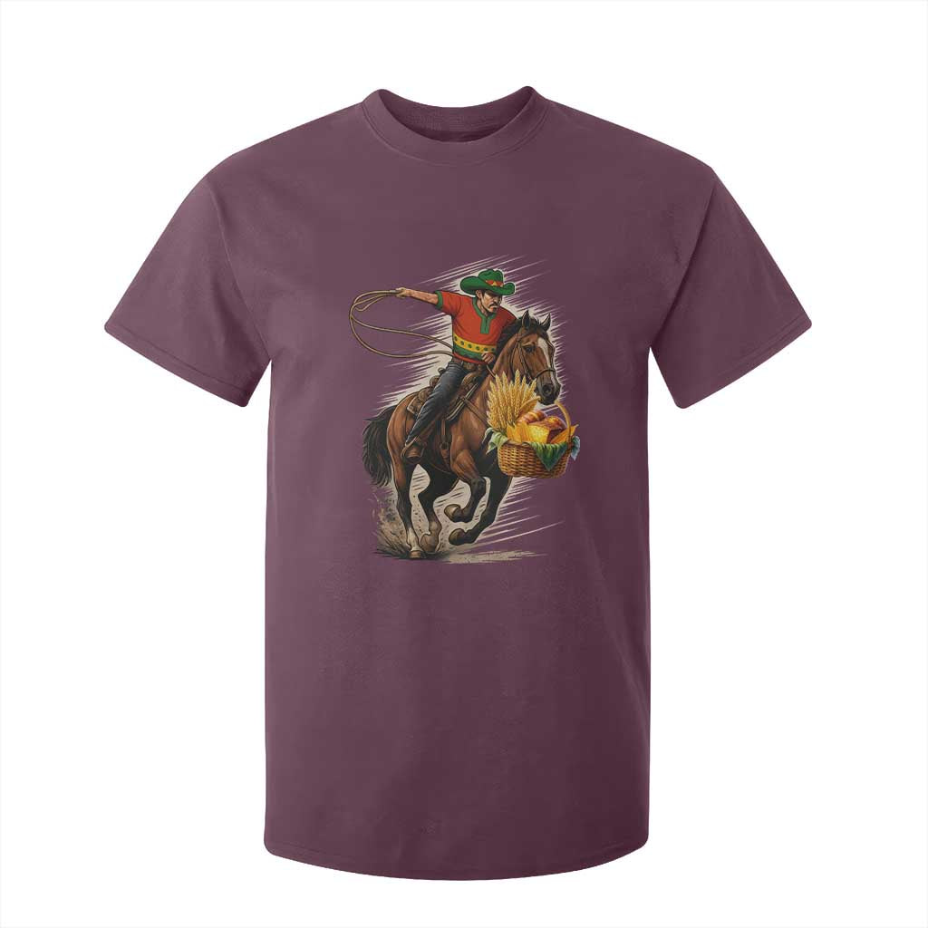 Kwanzaa Cowboy T Shirt For Kid Funny African American Festival Gift TS12 Maroon Print Your Wear