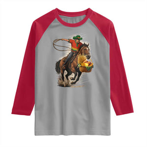 Kwanzaa Cowboy Raglan Shirt Funny African American Festival Gift - Print Your Wear