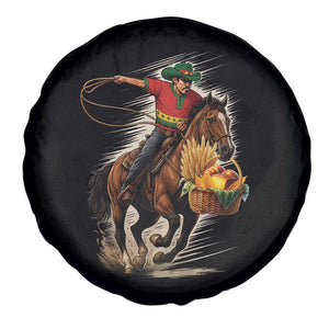 Kwanzaa Cowboy Spare Tire Cover Funny African American Festival Gift - Print Your Wear