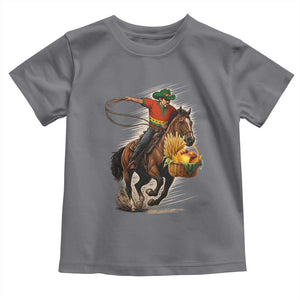 Kwanzaa Cowboy Toddler T Shirt Funny African American Festival Gift TS12 Charcoal Print Your Wear